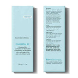 Two blue boxes of SkinCeuticals Phloretin CF treatment on a white background