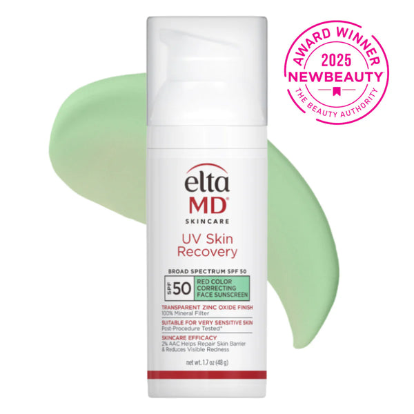 UV Skin Recovery Red Color Correcting Green Tint Broad Spectrum SPF 50